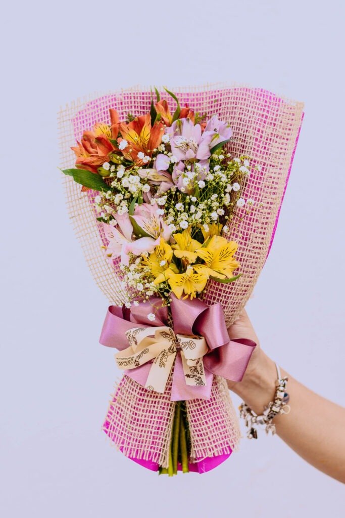 Ramalhete com Astromélias