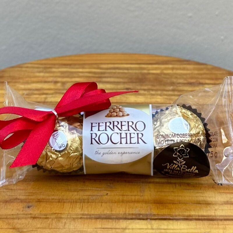 Ferrero Rocher com 3 unidades